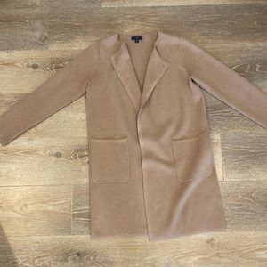 J Crew Tan Sweater Wrap (Size XS)